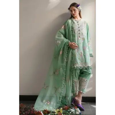 Sana Safinaz Stitched Luxury 3 Piece Suit LUX-008A-3CT J(89)