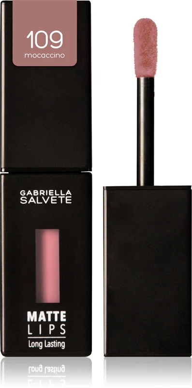 Gabriella Salvete Matte liquid lipstick long-lasting matte effect color 109 Mocaccino 4.5 ml
