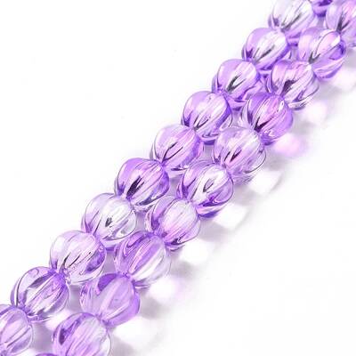 Transparent Glass Beads Strands