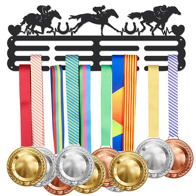 Sports Theme Iron Medal Hanger Holder Display Wall Rack
