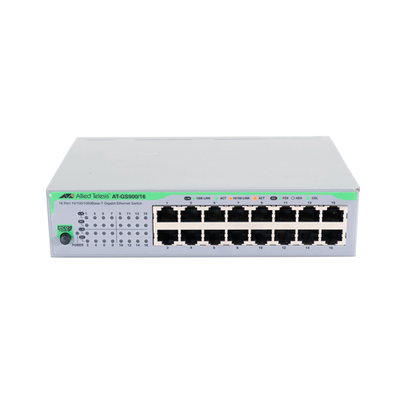 Allied Telesis AT-GS900/16-20 | GS900 Series 16 x Ports 1000Base-T Rack-mountable Layer 2 Unmanaged Gigabit Ethernet Network ...