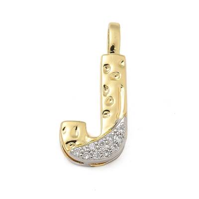 Brass Micro Pave Cubic Zirconia Pendants