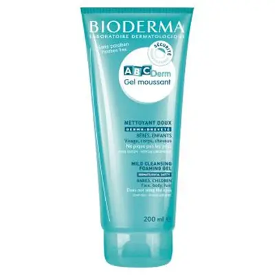 Bioderma Gentle cleansing gel for baby skin Moussant ABCDerm - Volume: 200 ml