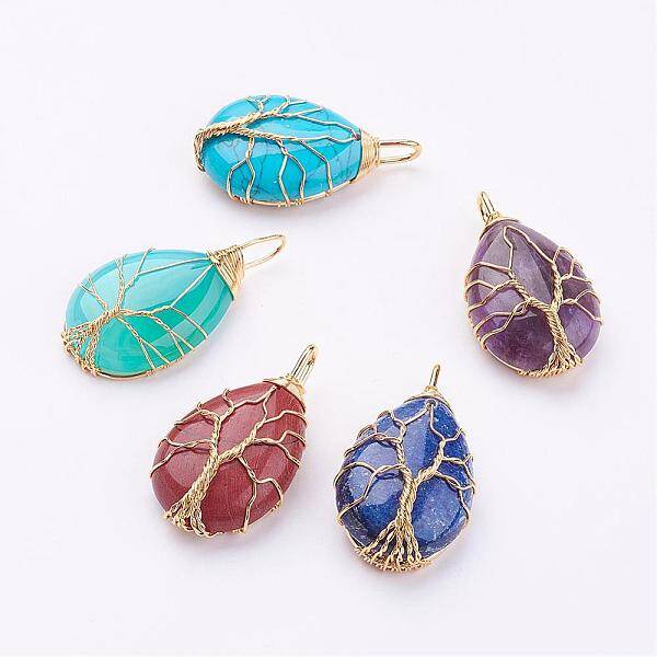Mixed Stone Pendants