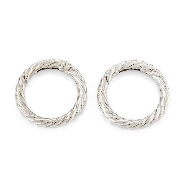 Zinc Alloy Spring Gate Rings