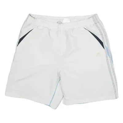 ADIDAS Mesh Lined Mens Swimming Shorts Grey L W34