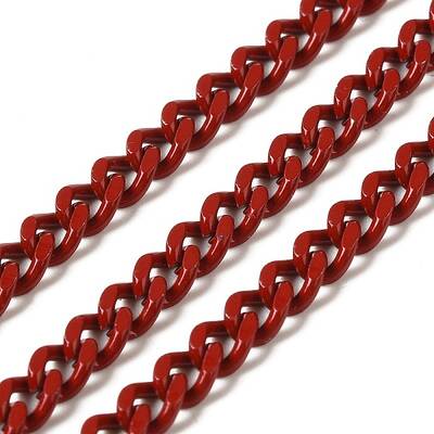 Spray Painted 304 Stainless Steel Curb Chains
