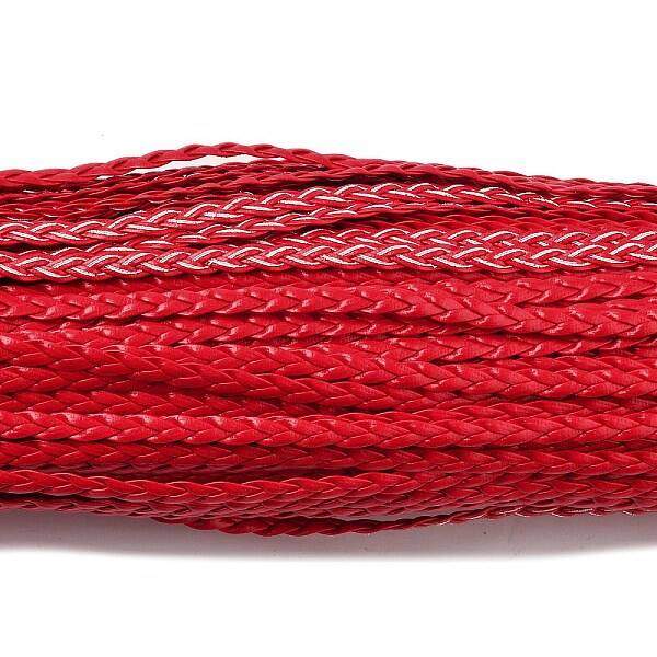 3-Ply PU Leather Braided Cord