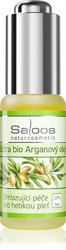 Saloos Cold Pressed Extra Organic Argan Oil Rejuvenating Effect 20ml