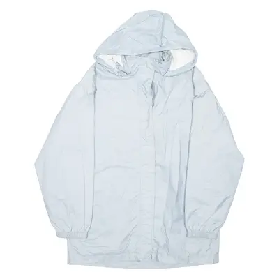 K-WAY Mens Rain Jacket Blue Hooded M