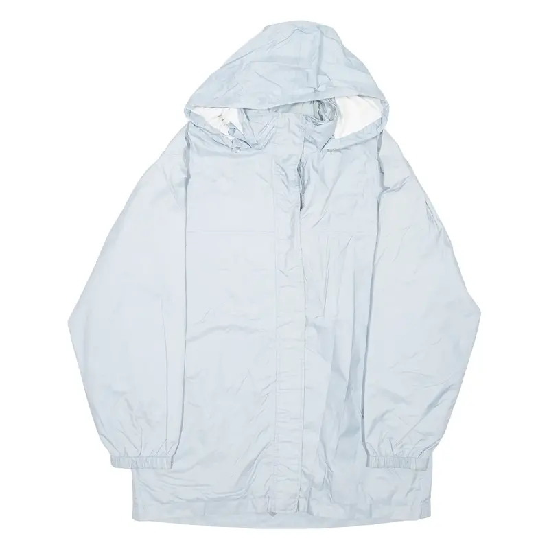 K-WAY Mens Rain Jacket Blue Hooded M