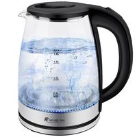 RAINBEAN Electric Kettle Water Boiler, 1.8L Electric Tea Kettle, Wide Opening Hot Water Boiler with LED Light, Auto Shut-Off ...