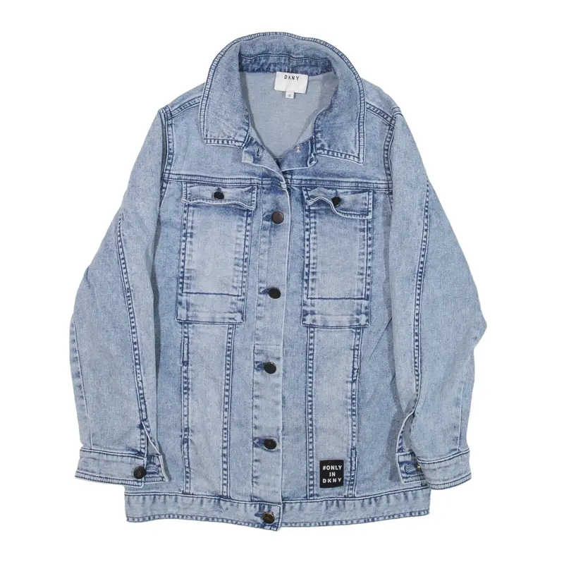 DKNY Denim Jacket Blue Girls L