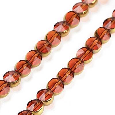 Electroplate Glass Beads Strands