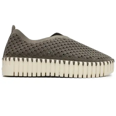 Ilse Jacobsen Tulip 3373 Textile Women's Slip On Shoes - Falcon - Size:US 7 Women