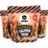 Salted Egg Salmon Skin 3-Pack (3.7 oz)