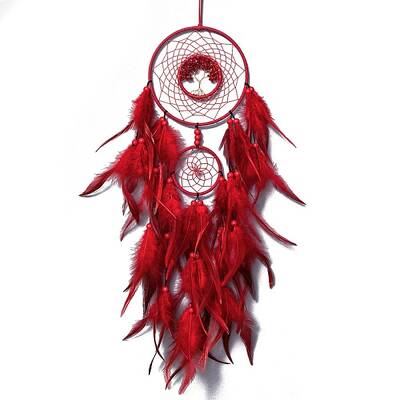 Iron & Glass Chips Pendant Hanging Decoration