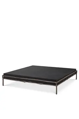 Charcoal Oak Square Coffee Table | Eichholtz Premier