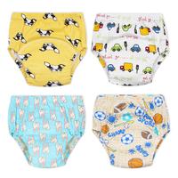 Max Shape Toddler Potty Training Pants 4 Pack,Cotton Training Underwear Size 2T,3T,4T,Waterproof Underwear for Boys and Girls