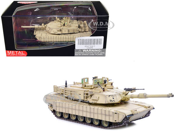 General Dynamics M1A2 Abrams TUSK Tank US Army 3rd Armored Cavalry Rgt â€“ Iraq (2011) Armor Premium Series 1/72 Diecast...