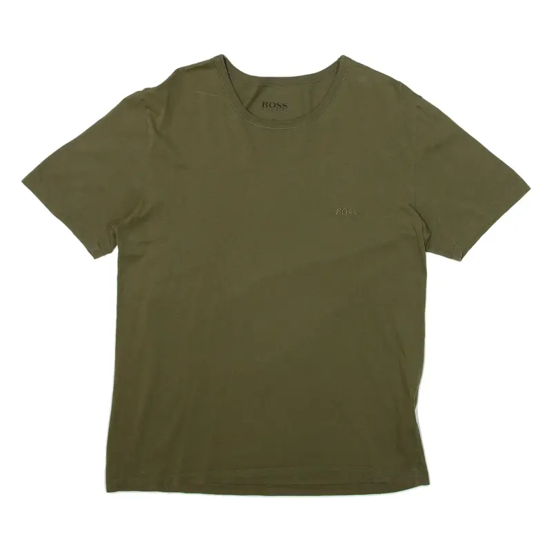 HUGO BOSS Womens T-Shirt Green M