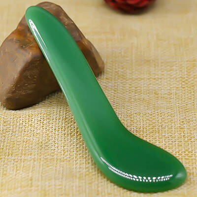 Natural Green Aventurine Gua Sha Spoon