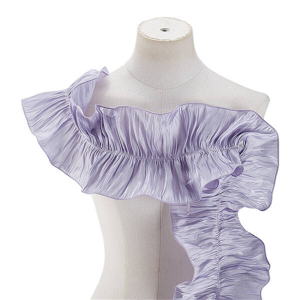 Polyester Ruffled Ribbon