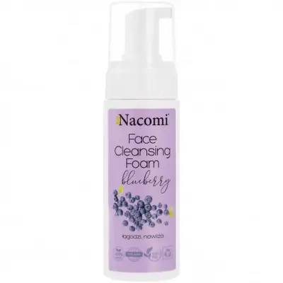 Nacomi Face Cleansing Foam Blueberry - blueberry scented foam 150 ml