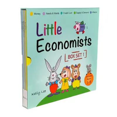 Little Economists Box Set 1: Book 1-5, Sparking Financial Curiosity in Young Learners, Learn About Saving, Needs vs Wants, Su...