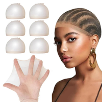 ZLIKE (Free Gifts-Do Not Order Separately) HD Wig Cap, Transparent Stocking Wig Caps Invisible Thin Nylon Cap