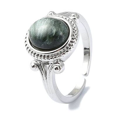 Rack Plating Adjustable Brass Cuff Rings