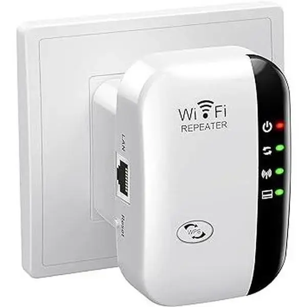 WiFi Extender Signal Booster Up to 5000sq.ft and 52 Devices, WiFi Range Extender, Wireless Internet Repeater, Long Range Ampl...