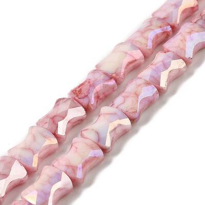 Electroplate Glass Beads Strands