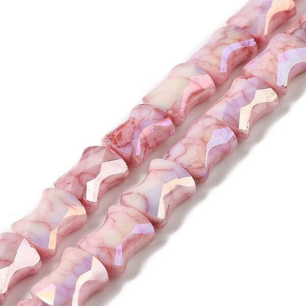 Electroplate Glass Beads Strands