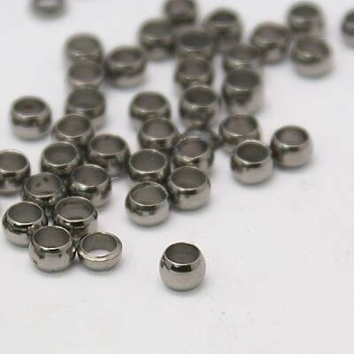 Brass Crimp Beads