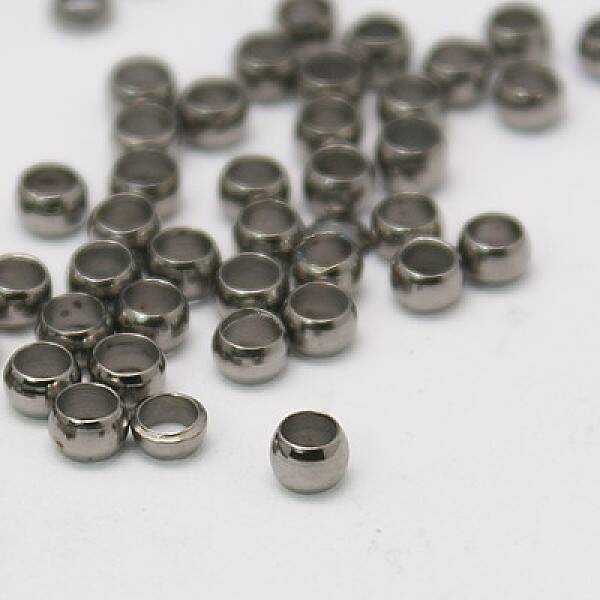 Brass Crimp Beads