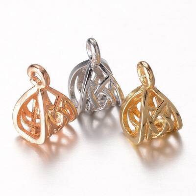 Hollow Brass Charms