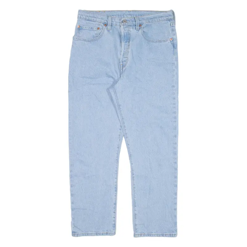 LEVI'S 501 Jeans Womens Blue Regular Straight W30 L26