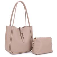 Isabella Dual Carry Tote Bag with Detachable Pouch