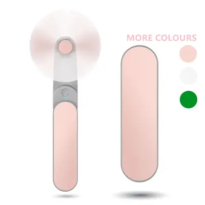 Handheld Mini Fan, 3 Speeds Rechargeable Travel Fan, Portable USB Small Pocket Fan, Personal Fan Suitable for Home Outdoor Tr...