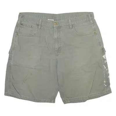 CARHARTT Carpenter Mens Workwear Shorts Grey Relaxed L W36
