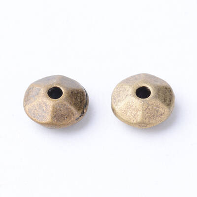 Tibetan Style Alloy Spacer Beads