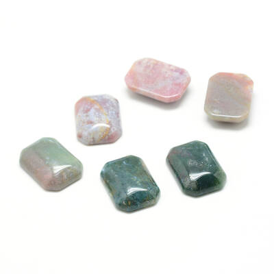 Natural Indian Agate Gemstone Cabochons