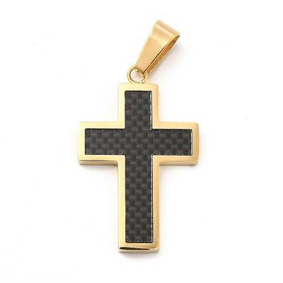 PVD Vacuum Plating 304 Stainless Steel Resin Pendants