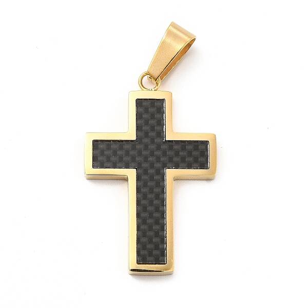 PVD Vacuum Plating 304 Stainless Steel Resin Pendants