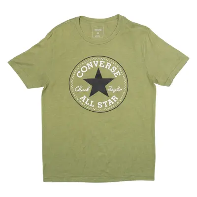 CONVERSE Womens T-Shirt Green XS