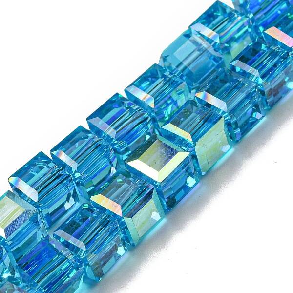 Electroplate Glass Beads Strands