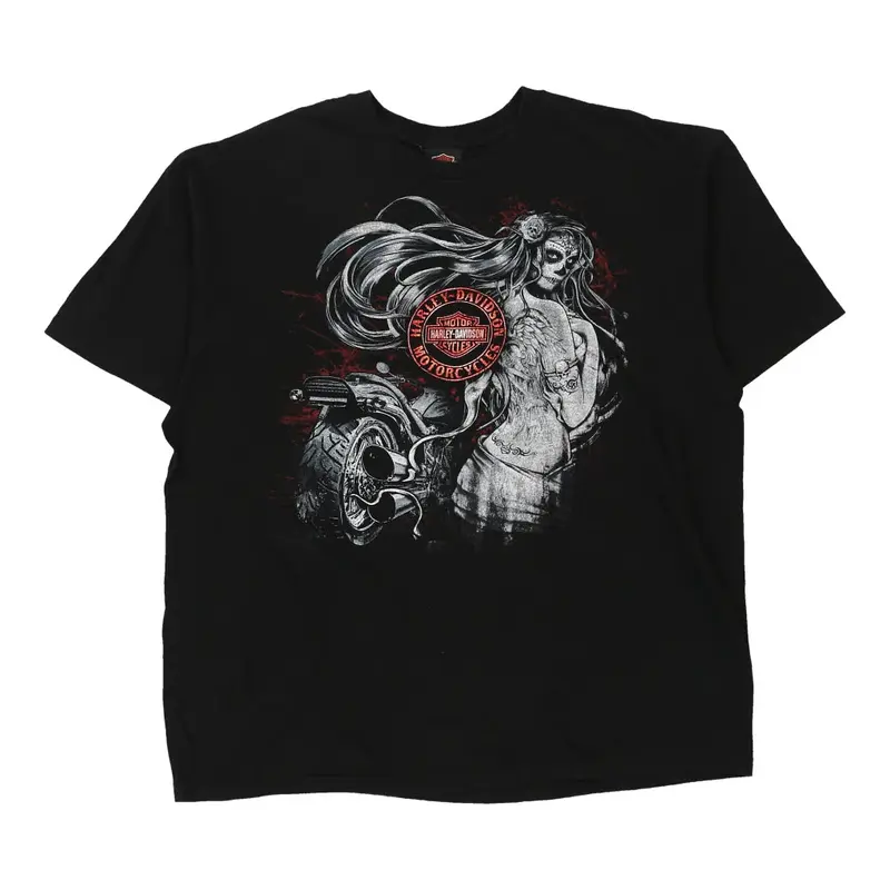 Kentucky Harley Davidson Graphic T-Shirt - XL Black Cotton