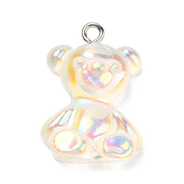 Transparent Resin Pendants