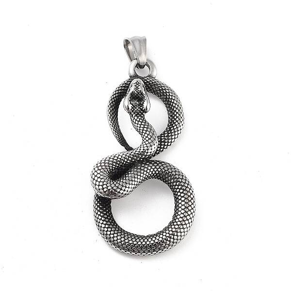 Retro 304 Stainless Steel Big Pendants